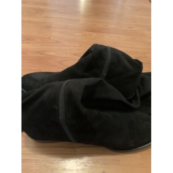 Sam Edelman Black Suede Tall Boots Over the Knee Size 10 - Picture 7 of 12